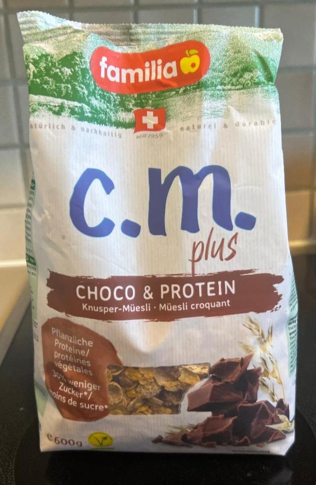 Fotografie - c.m. plus Choco & Protein Familia
