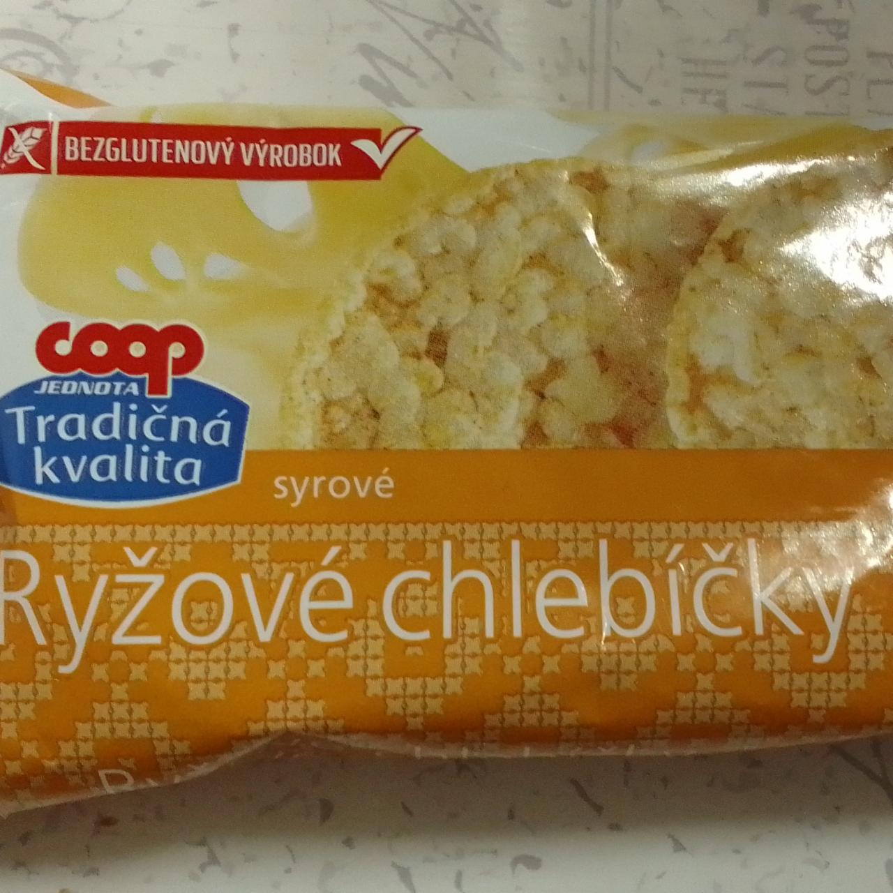 Fotografie - Ryžové chlebíčky syrové Coop Tradičná kvalita