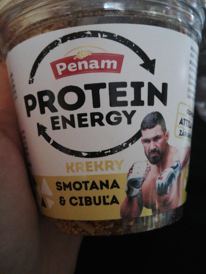 Fotografie - Protein Energy Krekry smotana & cibuľa