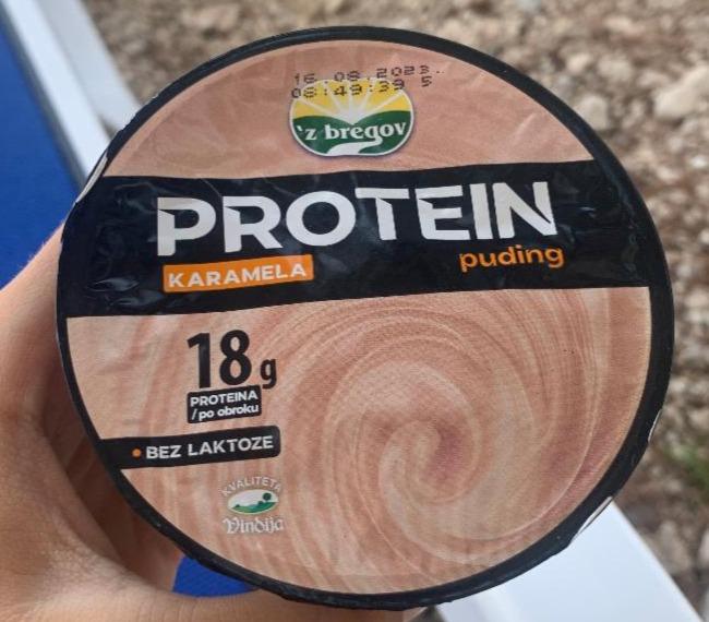 Fotografie - Protein Puding Karamela Z bregov