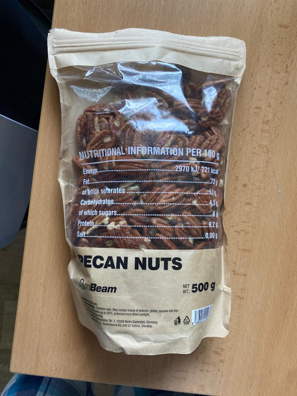 Fotografie - Pecan nuts Gymbeam