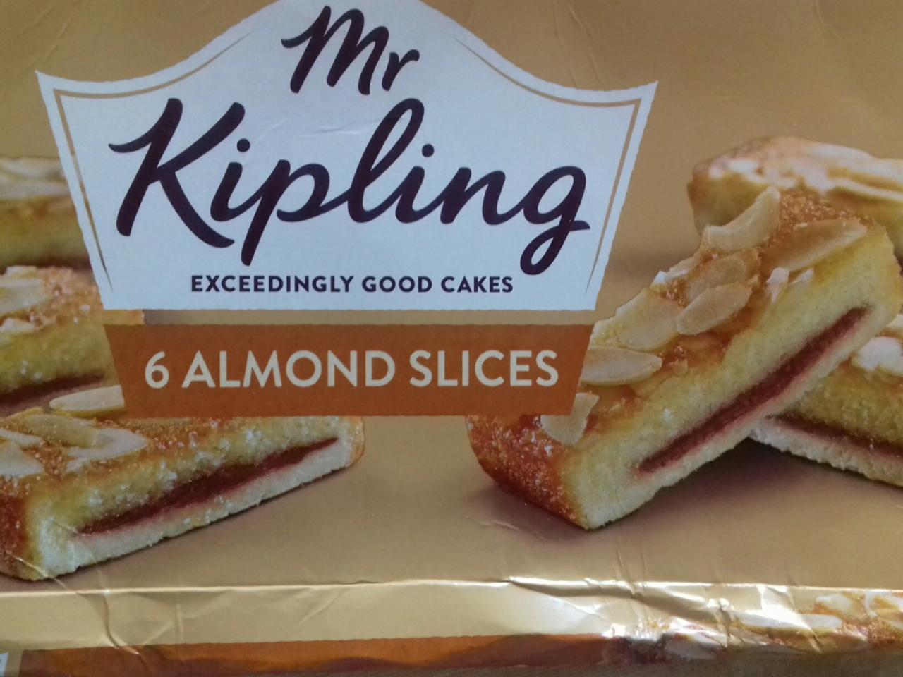 Fotografie - Mr Kipling 6 almond slices