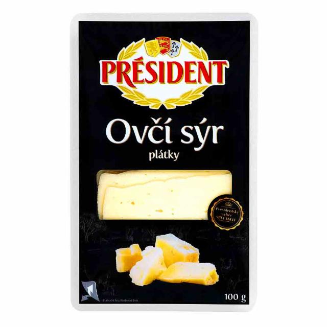 Fotografie - Ovčí sýr plátky Président