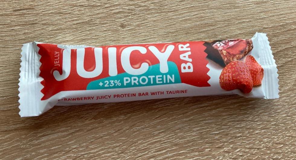 Fotografie - Juicy Bar Jelly + 23% protein Strawberry