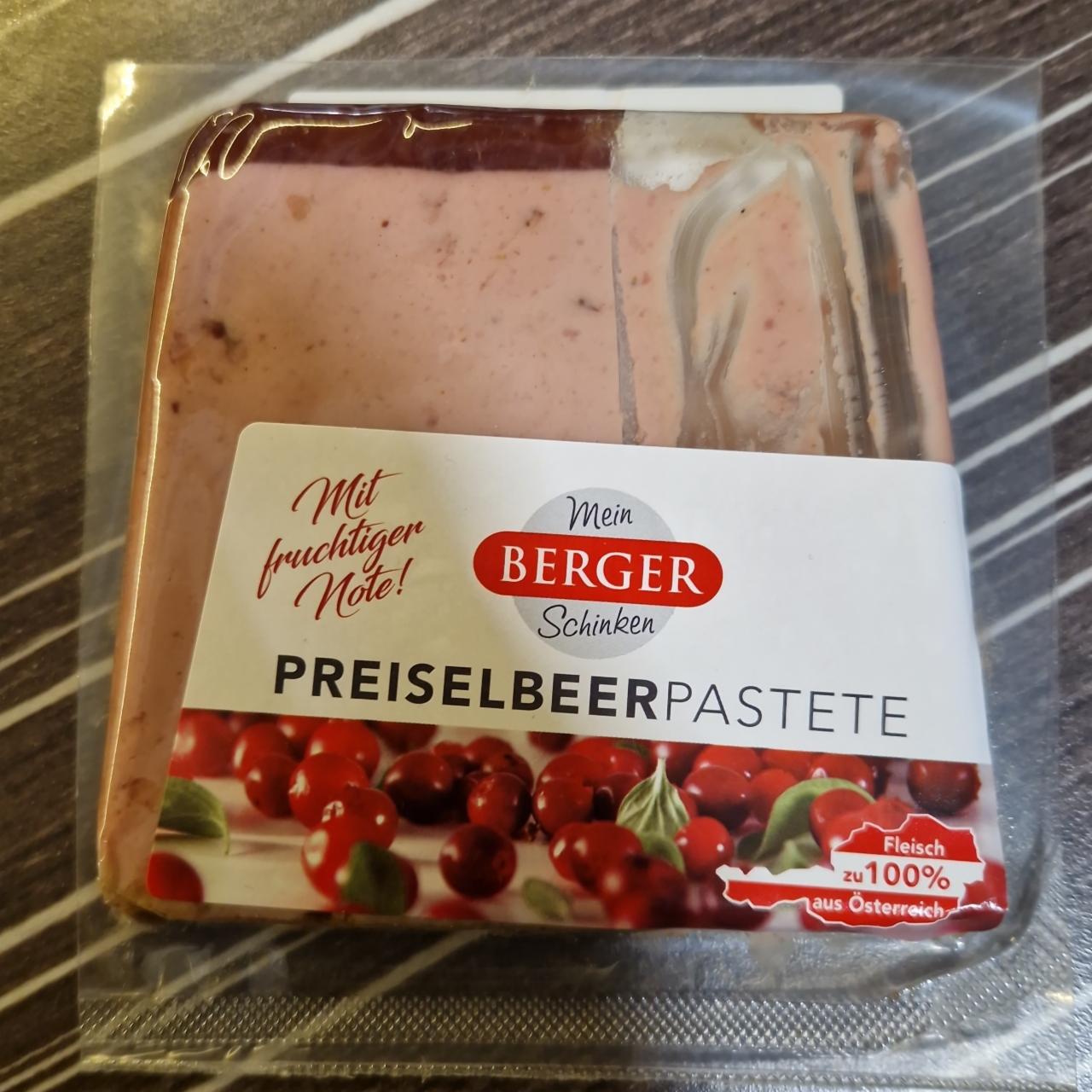 Fotografie - Preiselbeer pastete Berger