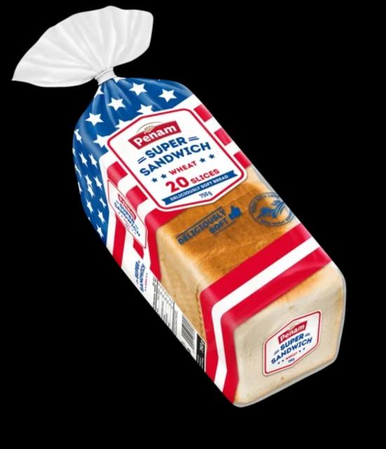 Fotografie - Super sandwich svetlý chlieb pšeničný krájaný Penam