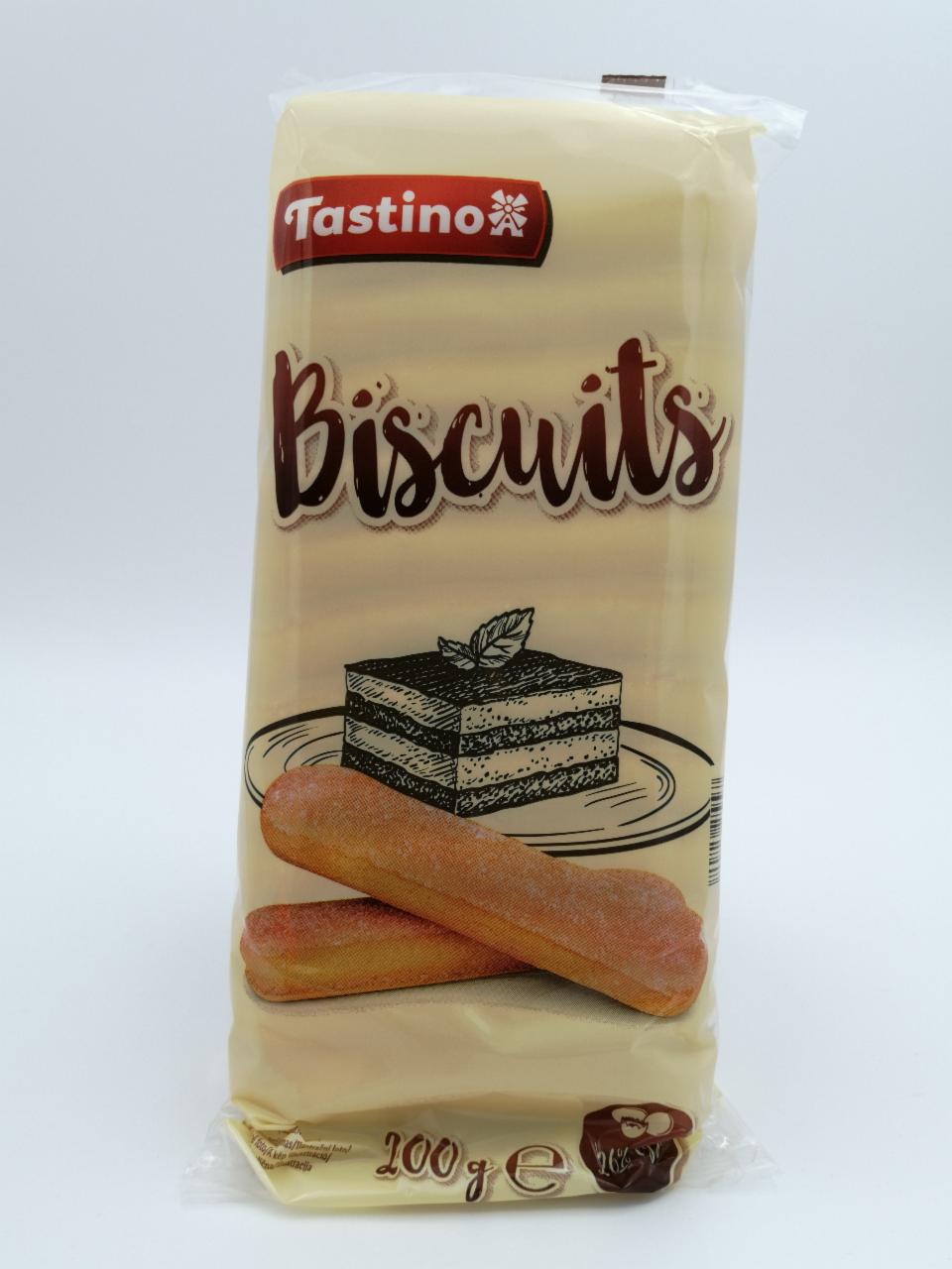 Fotografie - Bisquits piškoty dlouhé s cukrem Tastino