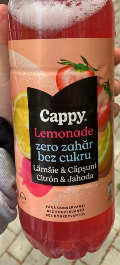 Fotografie - Lemonade bez cukru Citrón & Jahoda Cappy