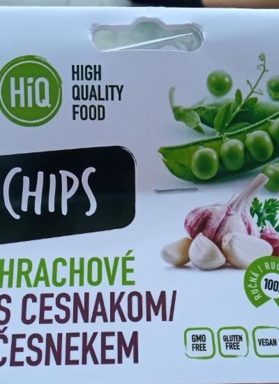 Fotografie - hiq chips hrachove s cesnakom