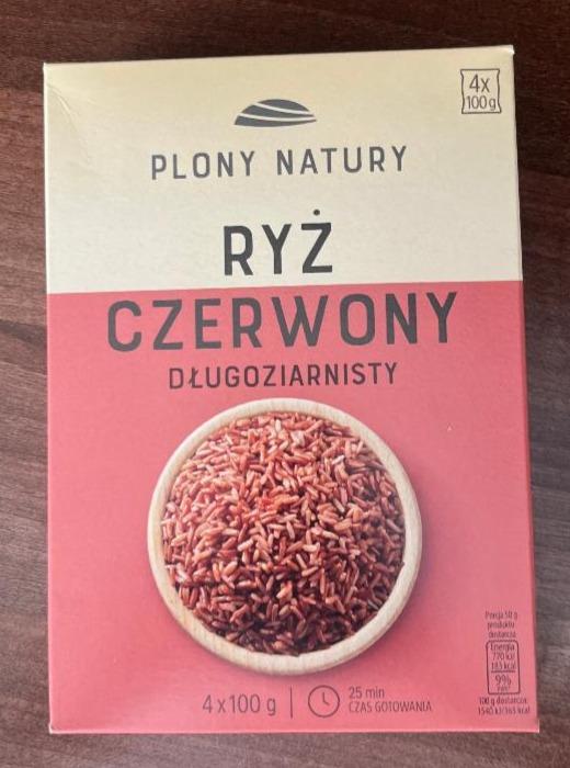 Fotografie - Ryż czerwony długoziarnisty Plony Natury