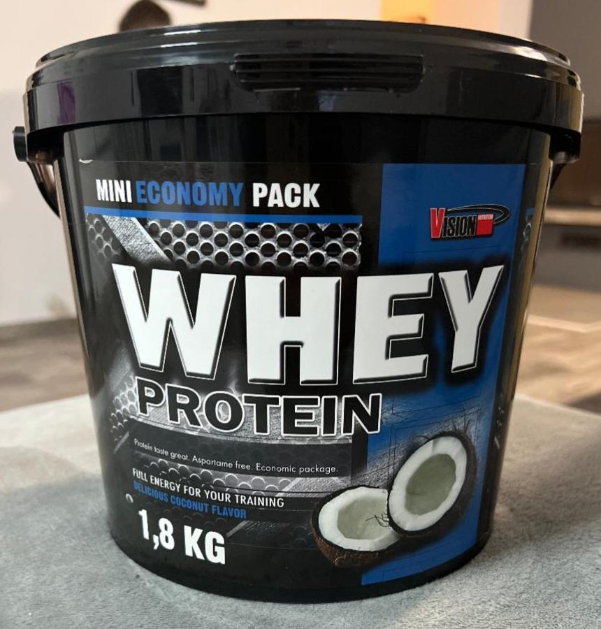 Fotografie - Whey Protein Delicious Coconut Flavor Vision Nutrition