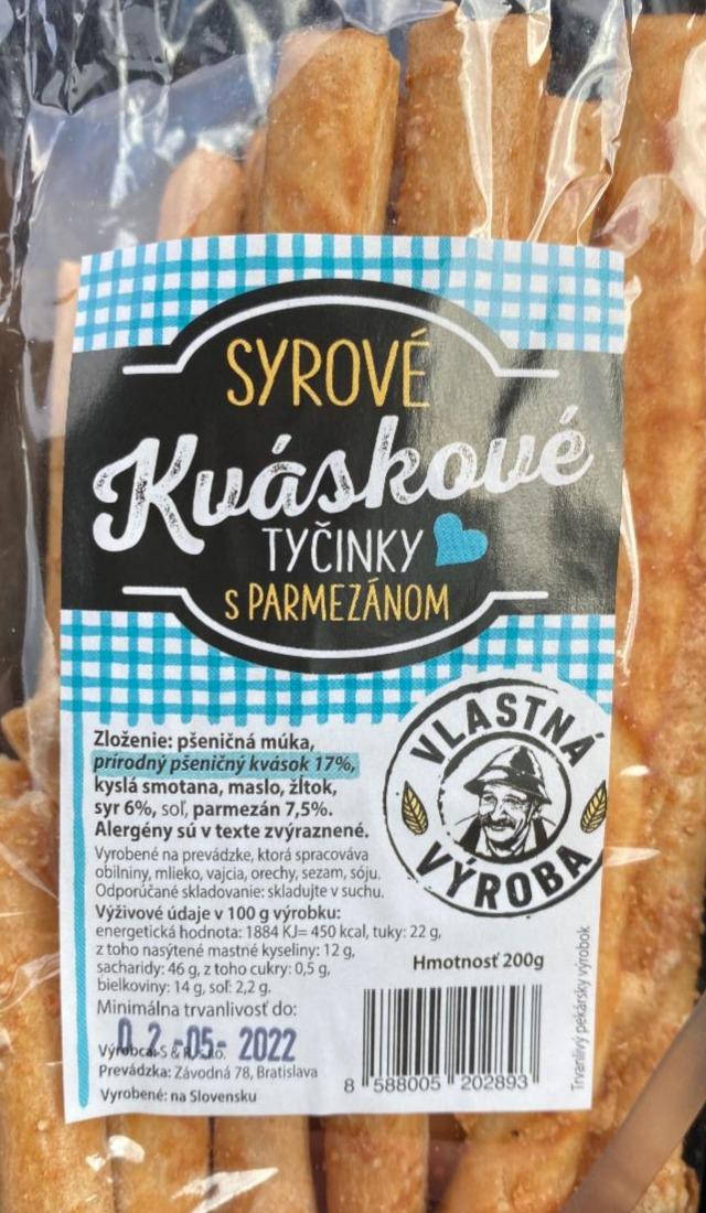 Fotografie - Kváskové tyčinky s parmezánom S&R