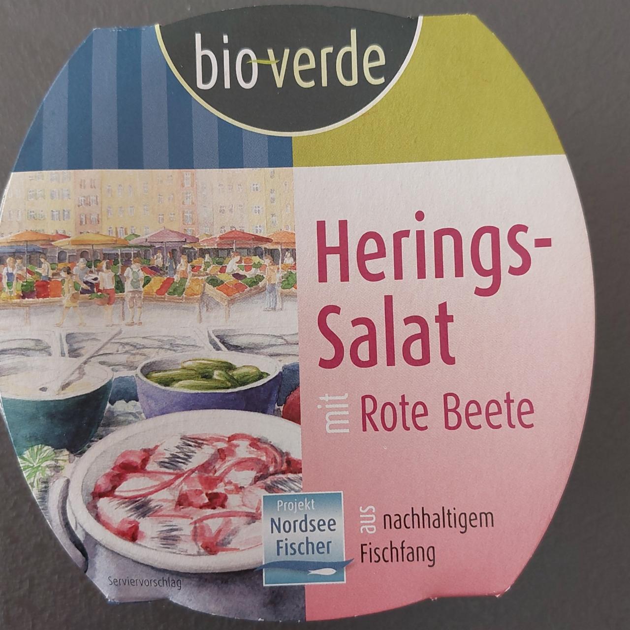 Fotografie - Herings-Salat mit Rote Beete bio verde