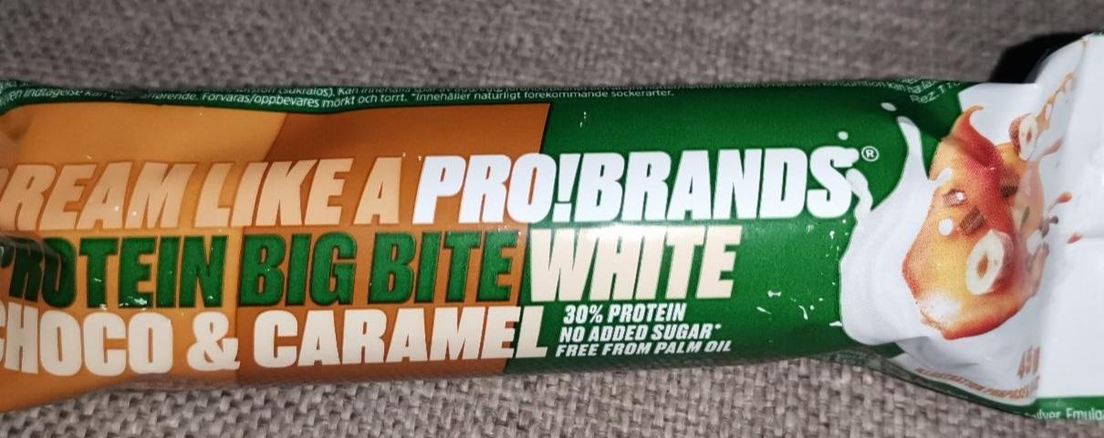 Fotografie - Pro Brands Big Bite white choco & caramel
