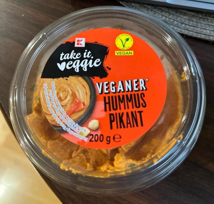 Fotografie - Veganer Hummus Pikant Take it veggie