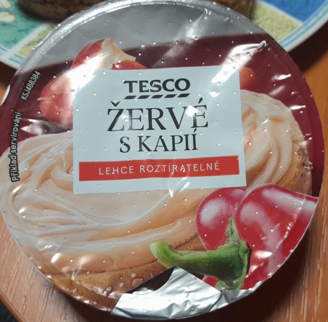 Fotografie - Žervé s kapií Tesco