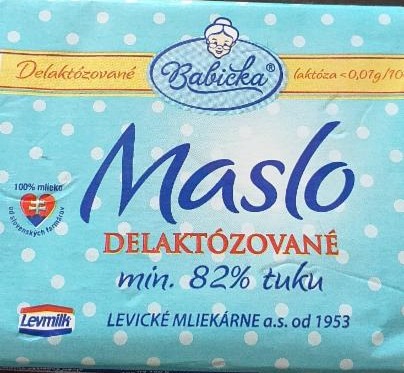 Fotografie - maslo babička delaktozovane