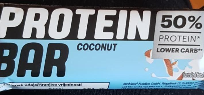 Fotografie - Protein bar coconut 50% protein lower carb
