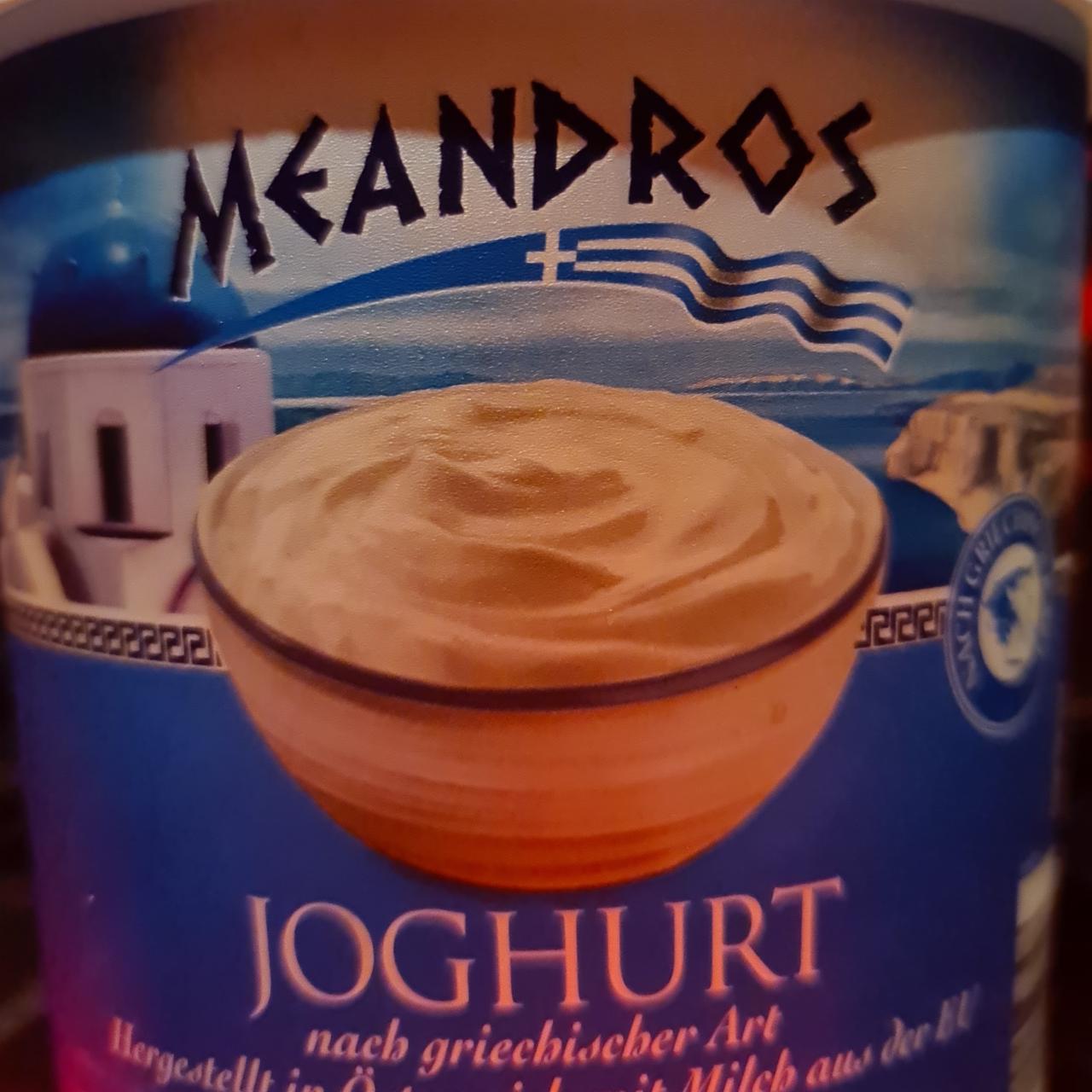 Fotografie - Joghurt MEANDROS