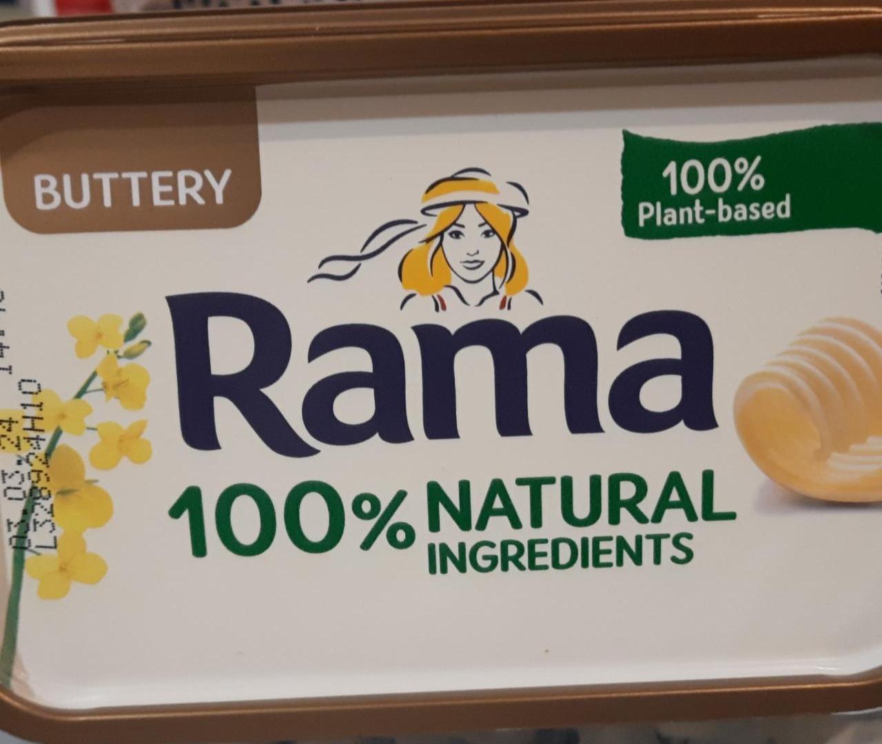 Fotografie - Rama buttery 100% natural ingredients