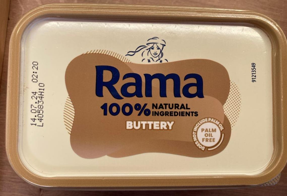 Fotografie - Rama Buttery 100% natural ingredients