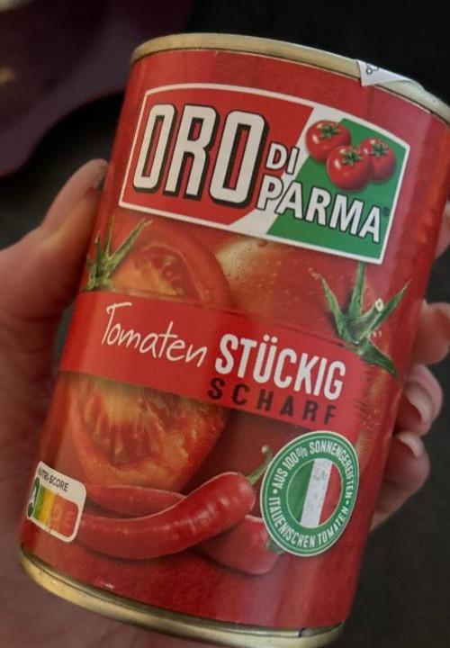 Fotografie - Tomaten stückig scharf ORO di Parma