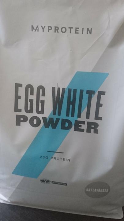 Fotografie - Egg white powder MyProtein unflawoured