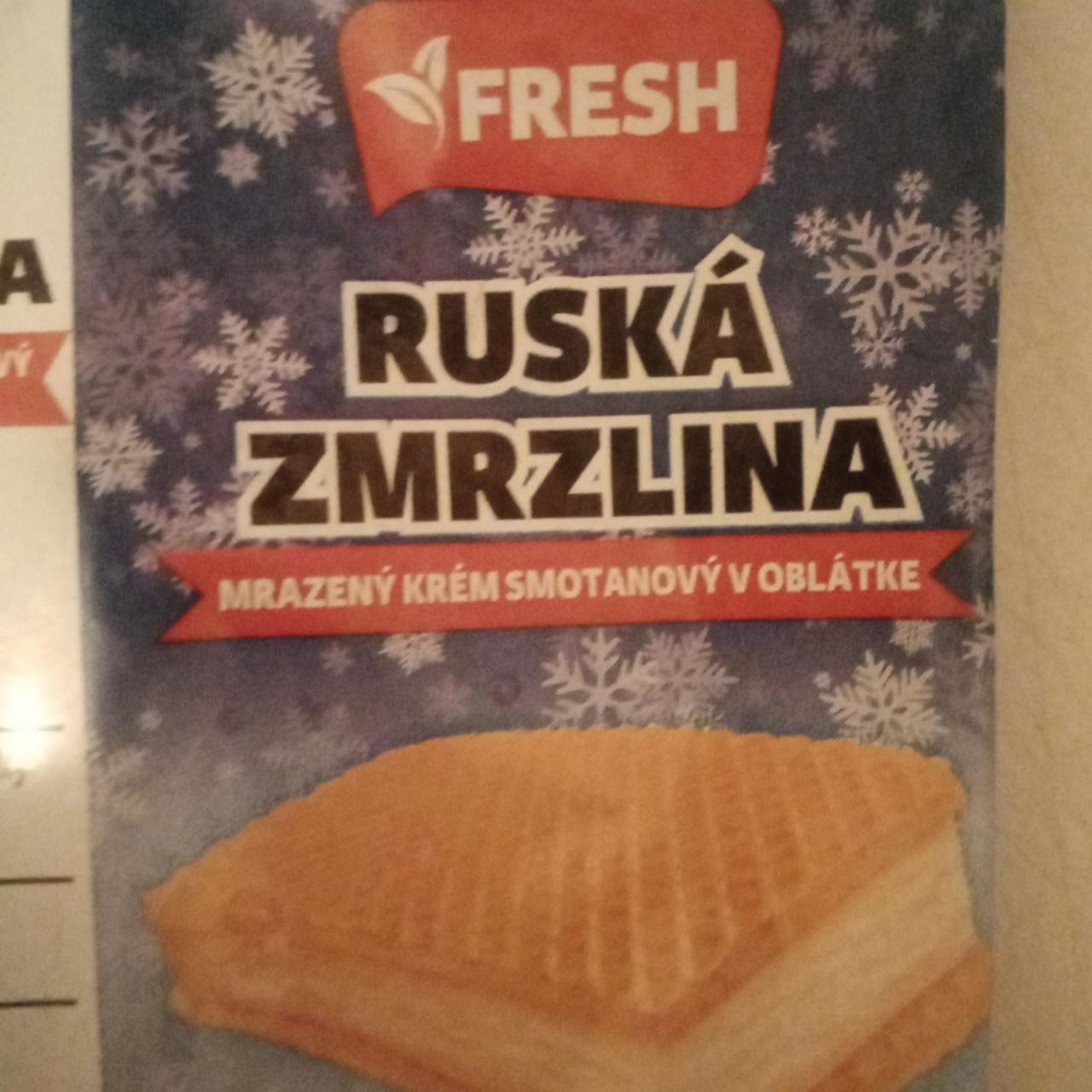 Fotografie - Ruská zmrzlina Fresh