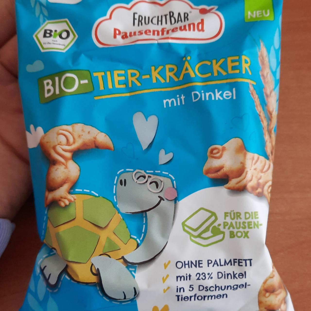 Fotografie - frucht bar bio tiež kräcker mit dinkel