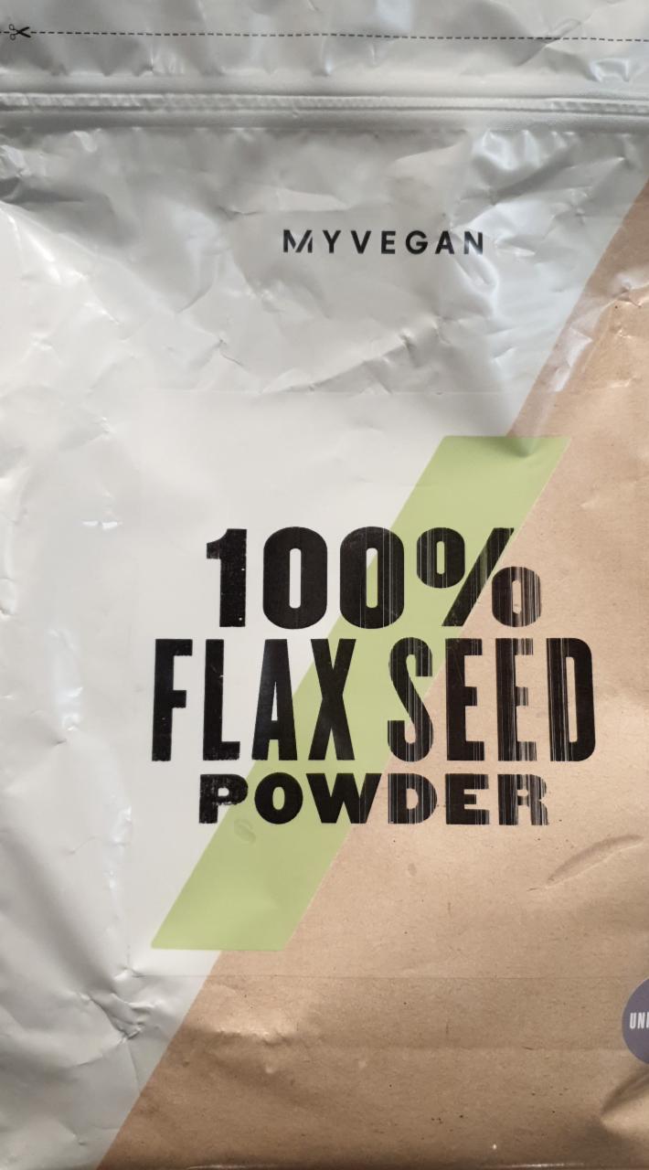 Fotografie - 100% Flax Seed powder MyVegan