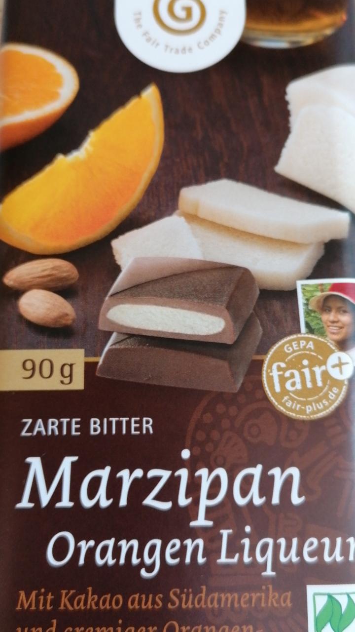 Fotografie - Marzipan Orangen Liqueur Zarte bitter