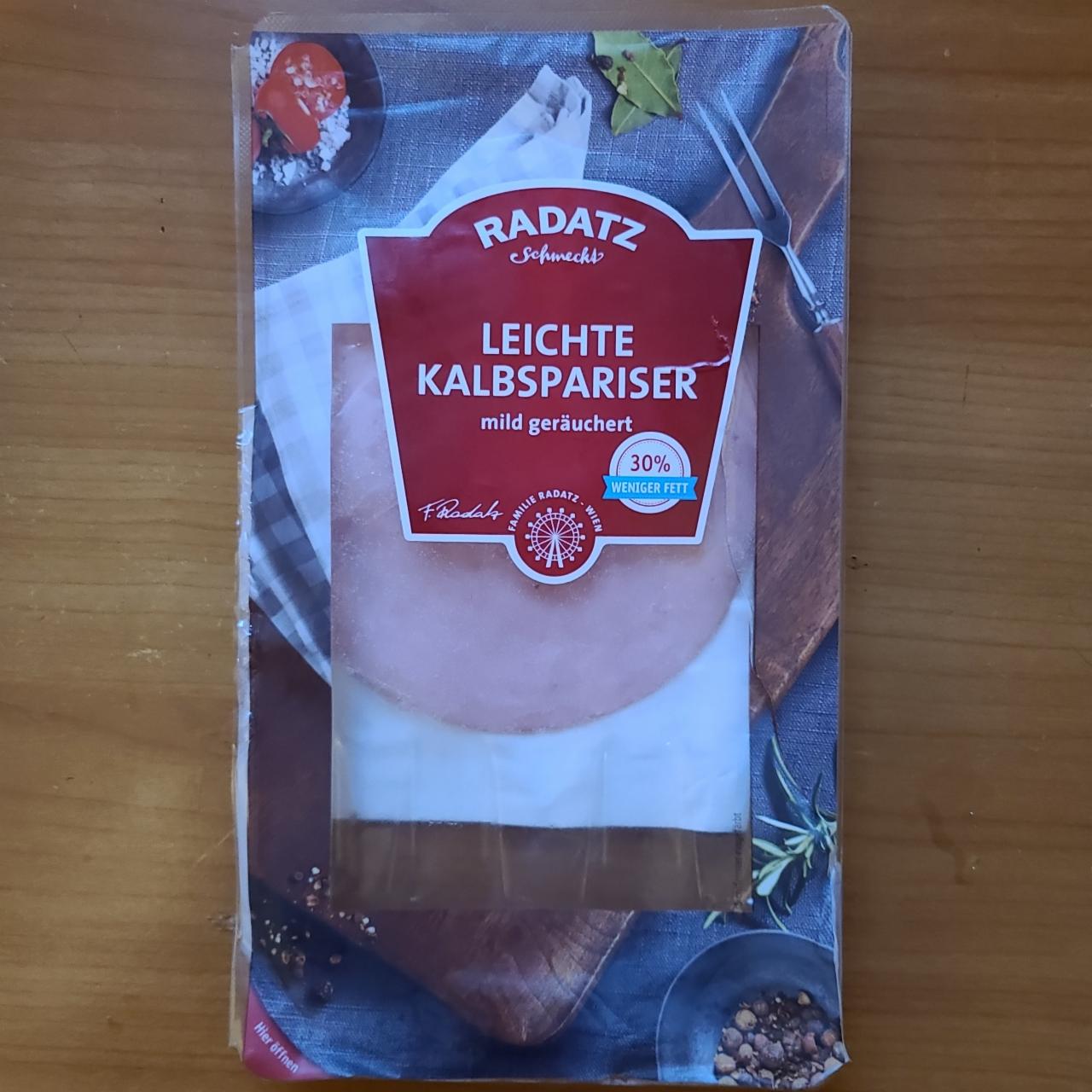 Fotografie - leichte kalbspariser Radatz Schmeckt