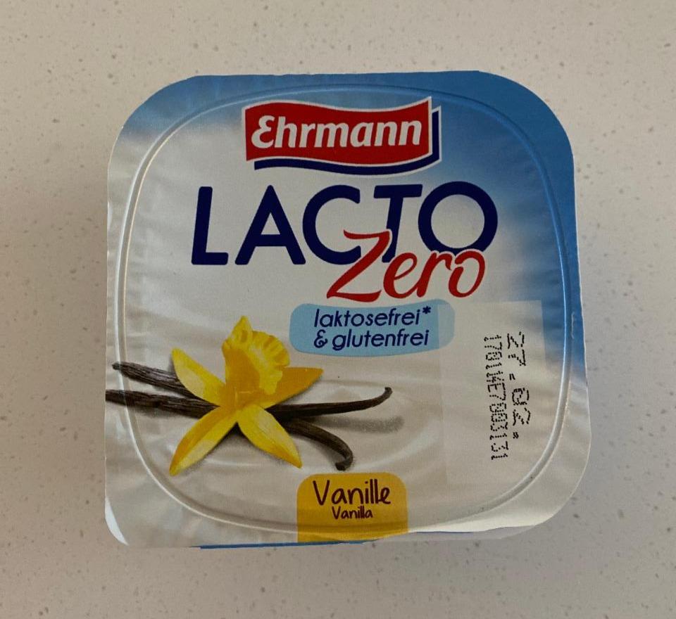 Fotografie - Lacto Zero Vanille Ehrmann