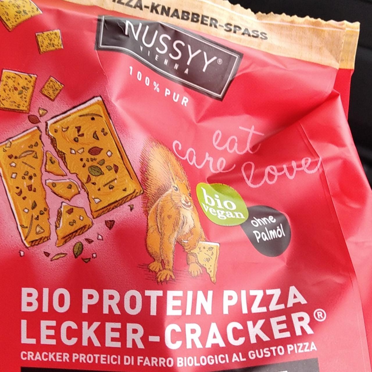 Fotografie - Bio Protein Pizza Lecker-Cracker Nussyy