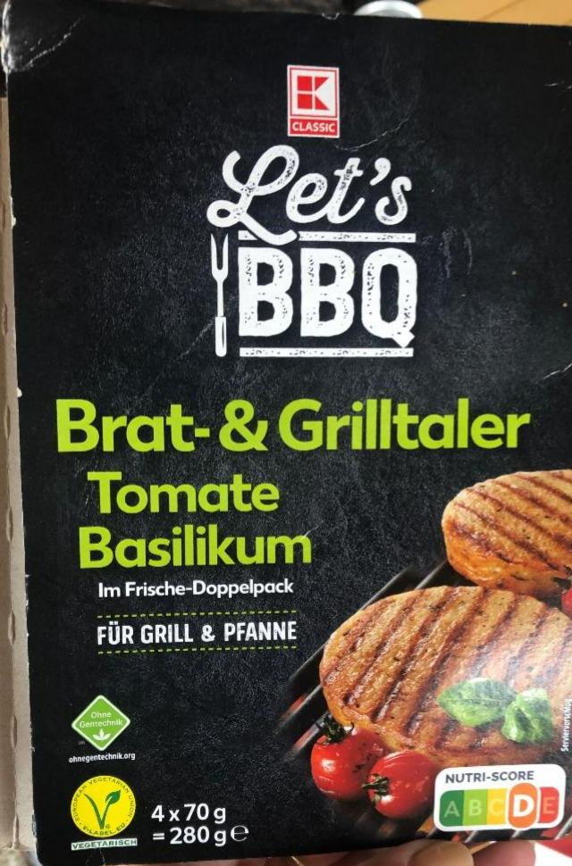 Fotografie - Brat- & Grilltaler Tomate Basilikum Let´s BBQ K-Classic