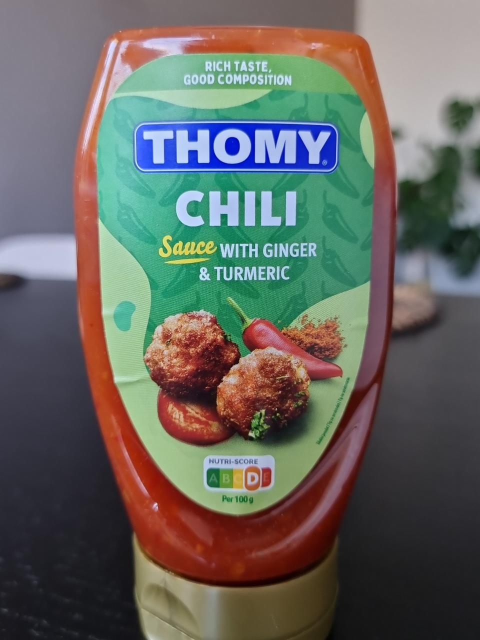 Fotografie - Chili Sauce with Ginger & Turmeric Thomy