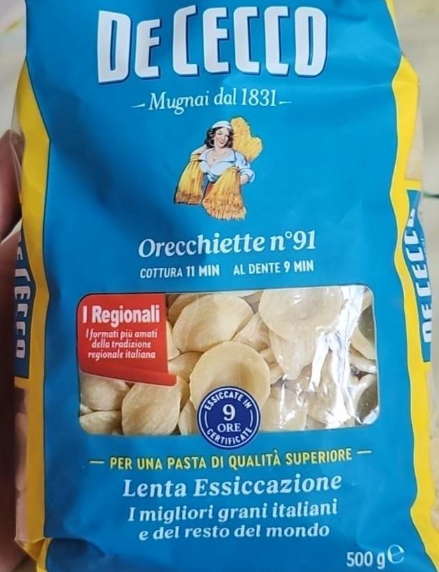 Fotografie - Orecchiette n°91 De Cecco