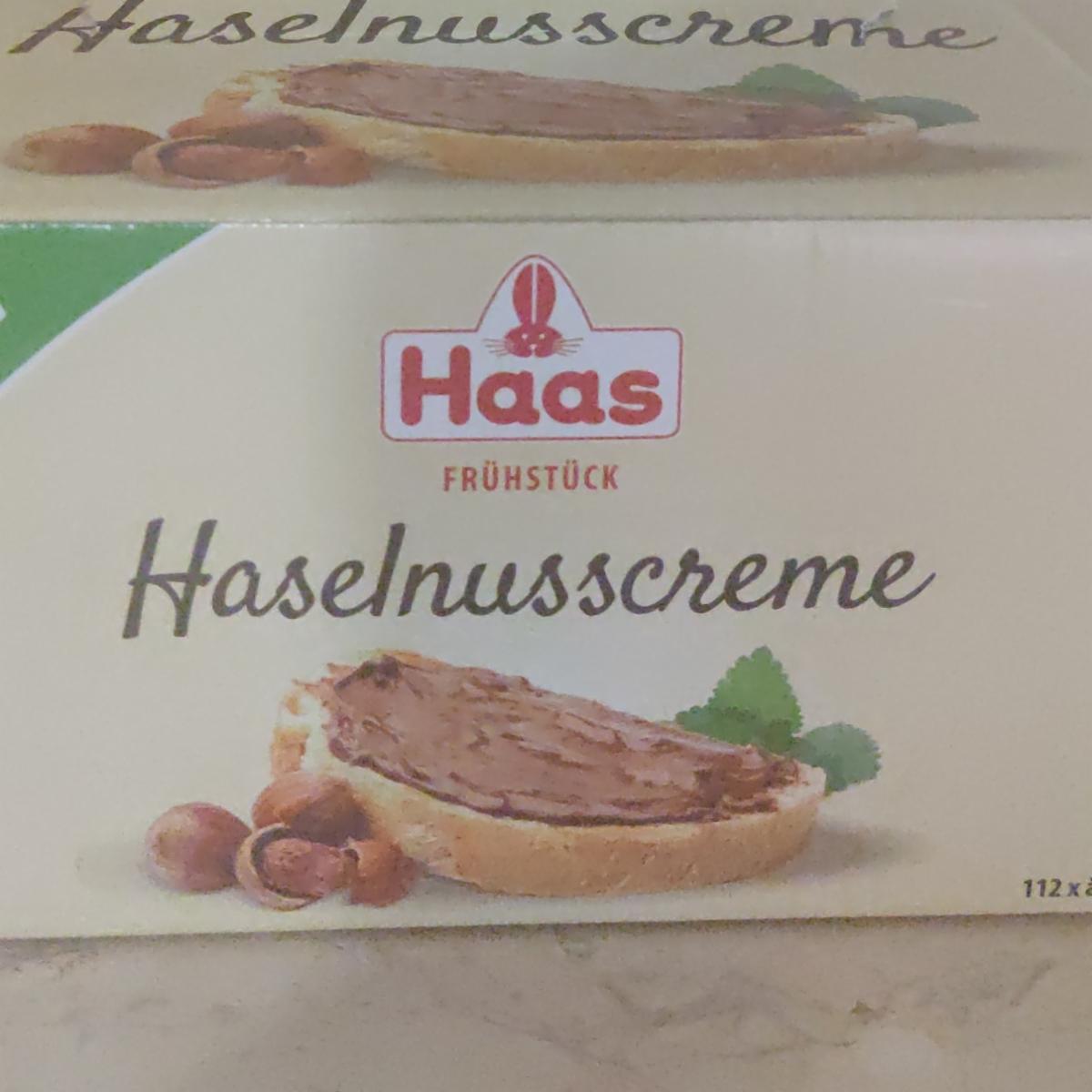 Fotografie - Haselnusscreme HAAS