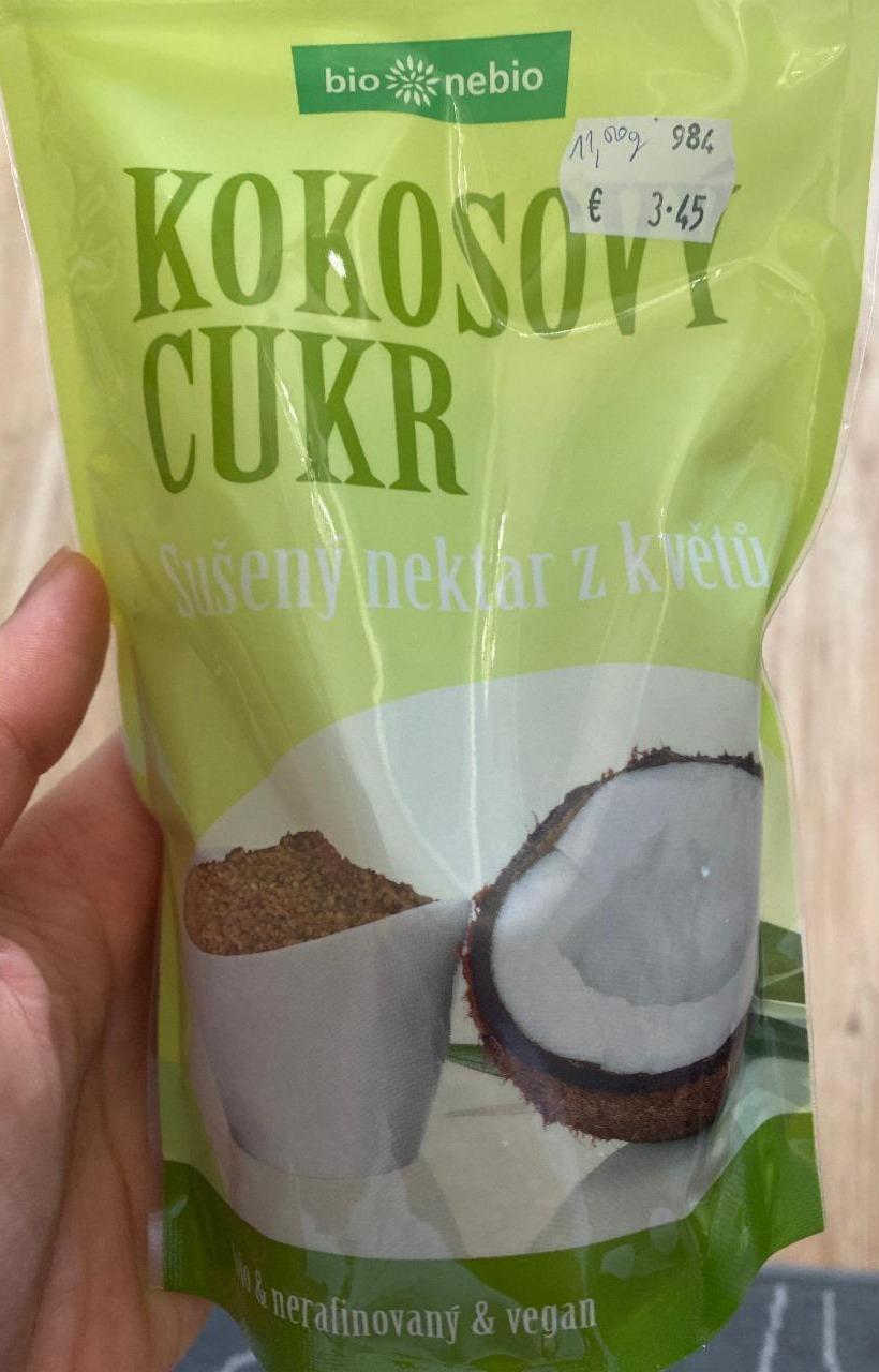 Fotografie - Bio kokosový cukr bio nebio