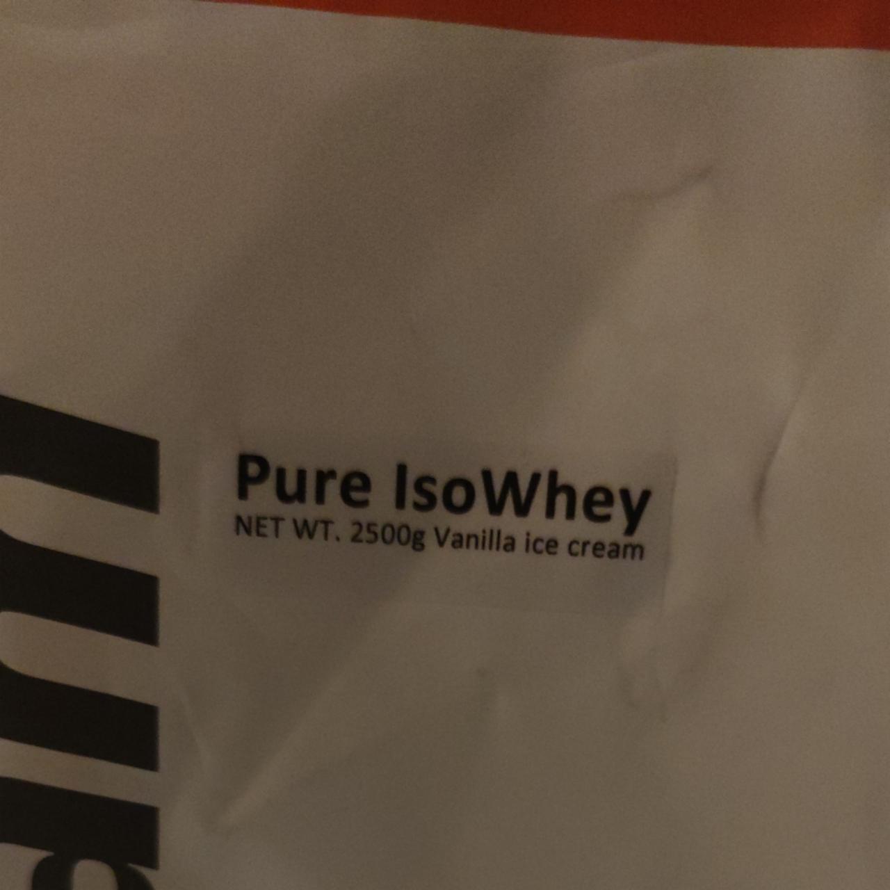 Fotografie - Pure IsoWhey Vanilla ice cream GymBeam