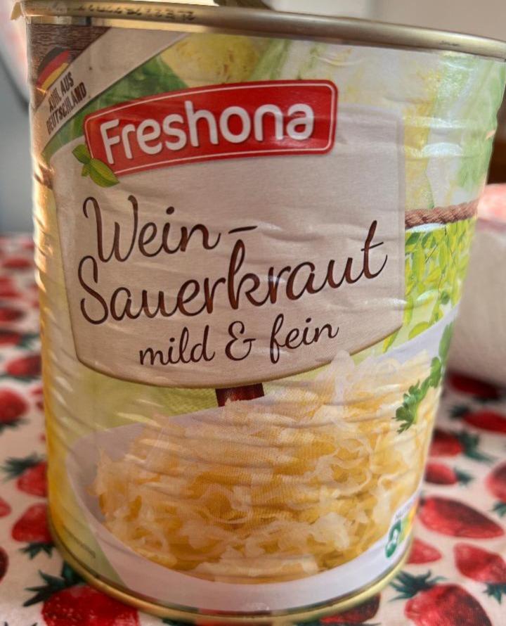 Fotografie - Wein-Sauerkraut mild & fein Freshona
