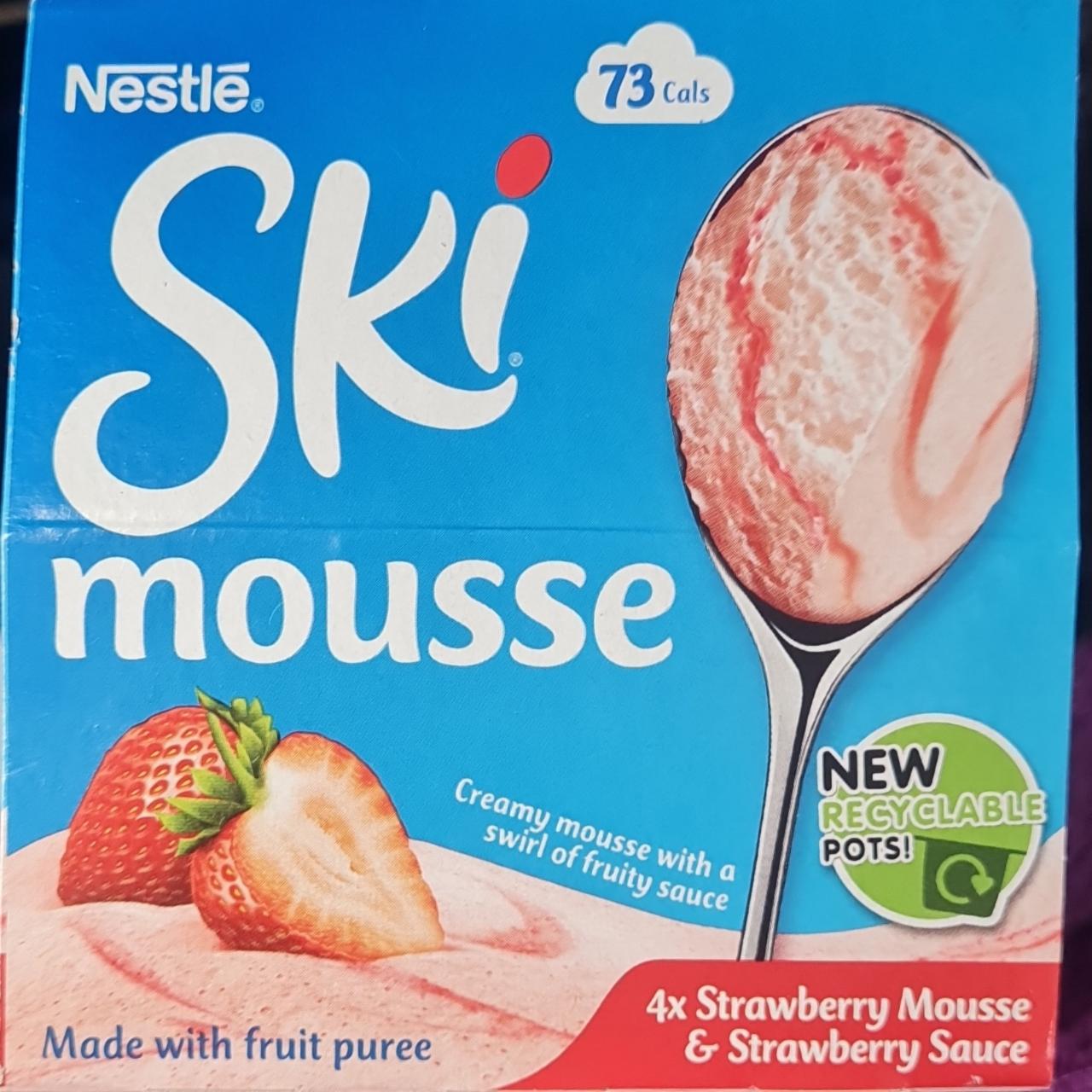 Fotografie - Ski Mousse Strawberry Nestlé