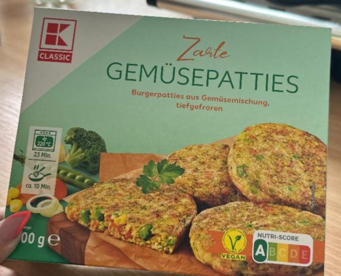 Fotografie - Zarte Gemüsepatties K-Classic