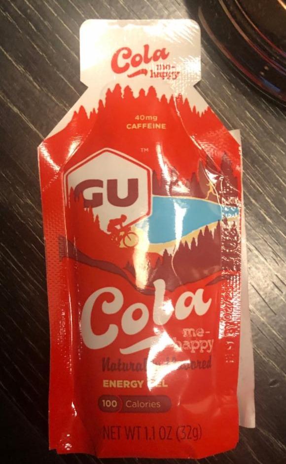 Fotografie - Cola Energy Gel GU