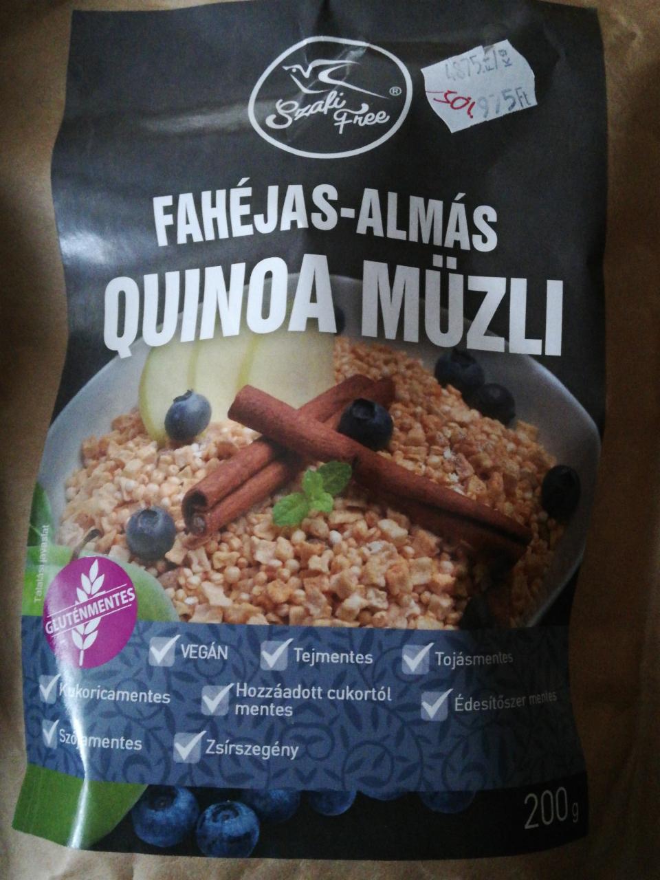 Fotografie - szafi free bezlepkove quinoa musli