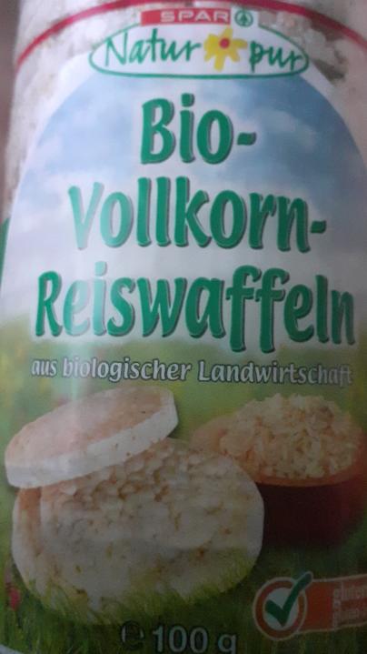 Fotografie - Bio Vollkorn Reiswaffeln