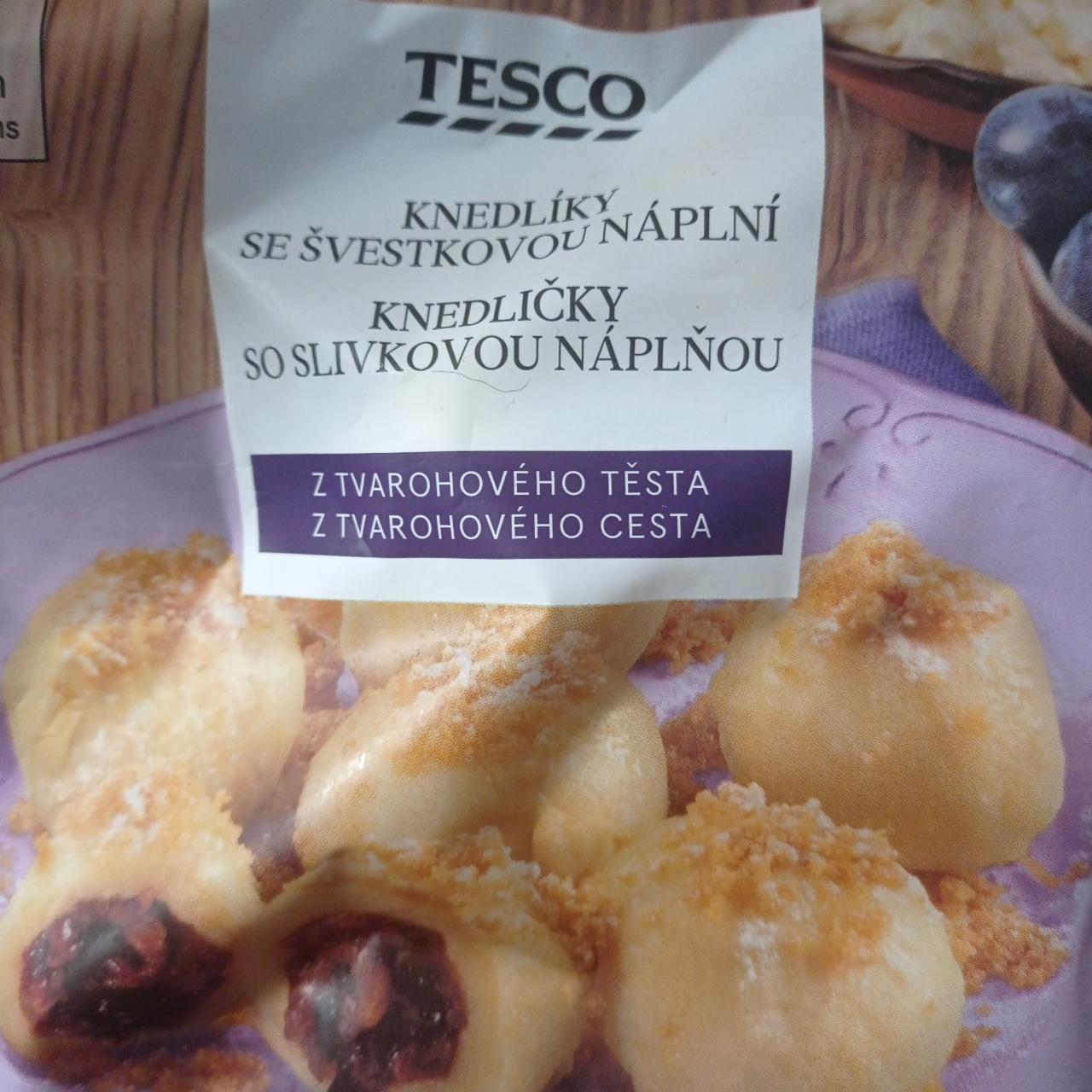 Fotografie - Knedličky so slivkovou náplňou Tesco