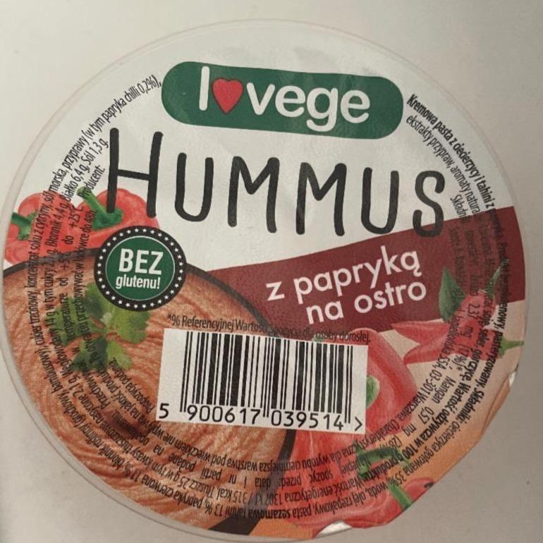 Fotografie - Hummus z papryką na ostro I love Hummus