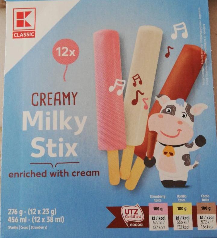 Fotografie - Creamy Milky Stix Strawberry K-Classic