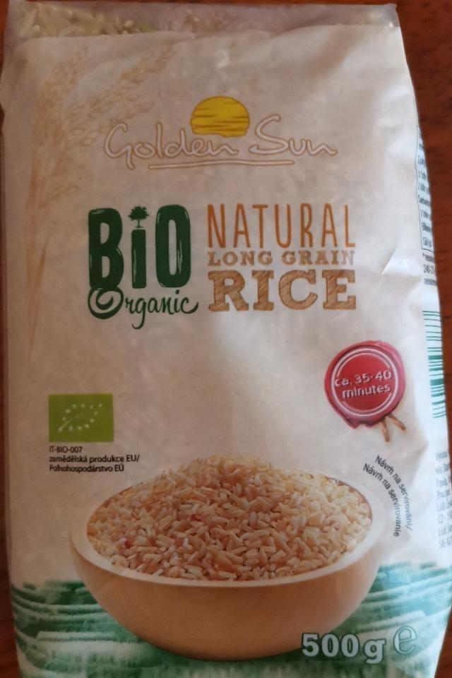 Fotografie - Natural long grain rice Golden Sun